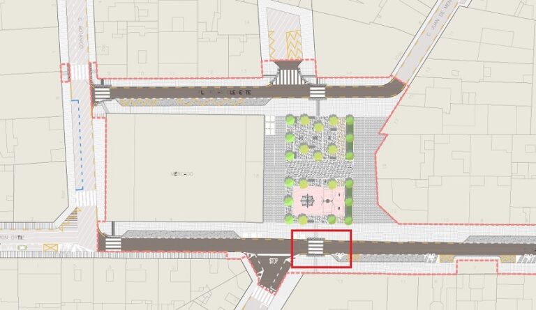 Comencen les obres a la Plaça Rojas Clemente de València per a convertir-la en peatonal