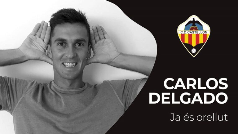 Carlos Delgado, nou defensa del C.D. Castellón per a la pròxima temporada