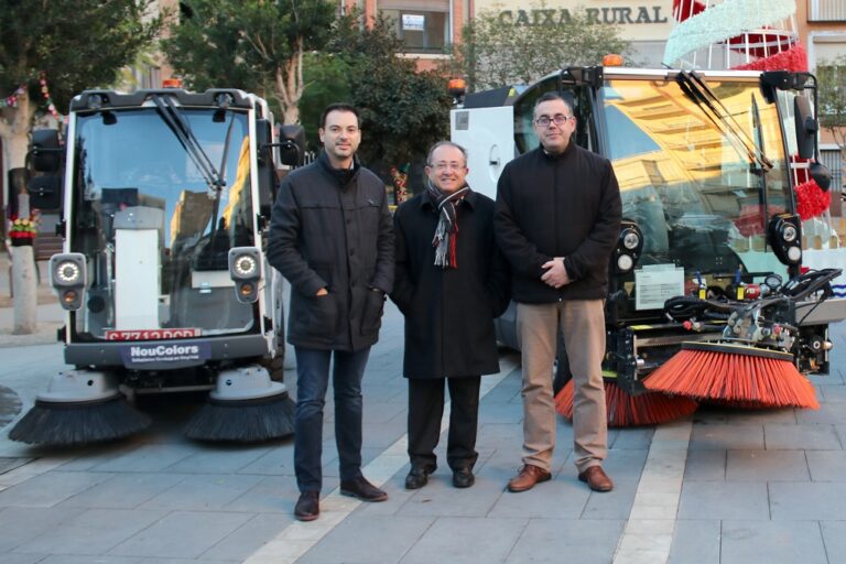 Onda reforça els serveis de neteja amb nova maquinària sostenible