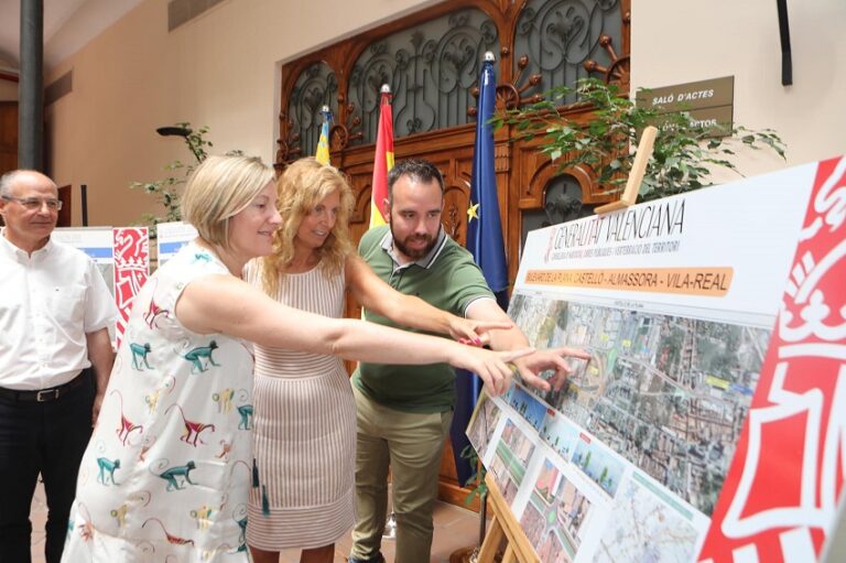 Marco destaca que el futur Bulevard de la Plana potenciarà la capitalitat de Castelló