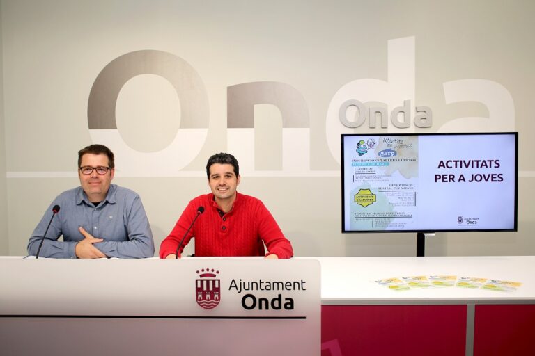 Onda ofereix noves activitats per a joves al Casal Jove
