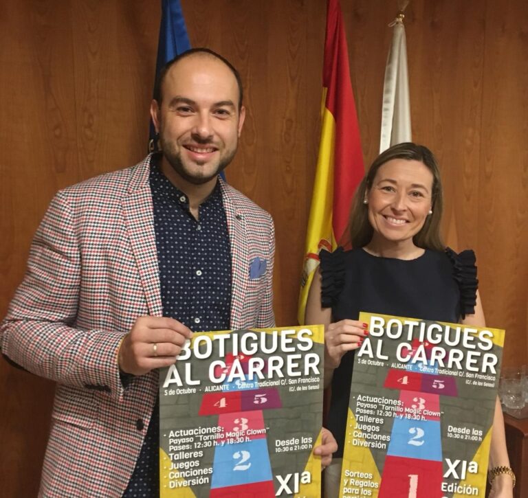 ‘Botigues al carrer’ trau el comerç d’Alacant al carrer el día 5 d’octubre