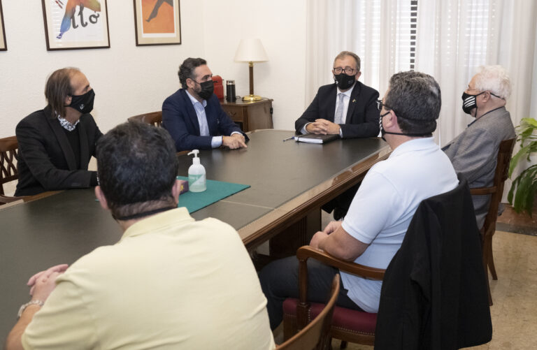 La Diputación apoyará económicamente los actos conmemorativos del primer centenario del C.D. Castellón organizados por la Fundación Albinegra