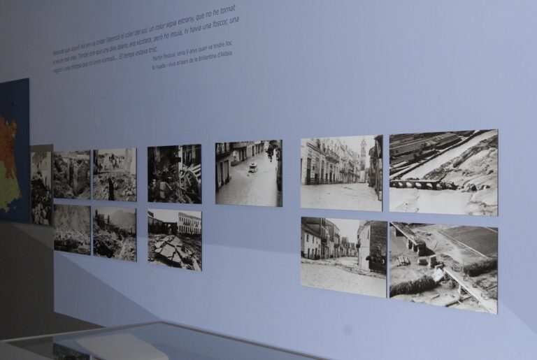 Diputació i Ajuntament de València enceten un cicle d’exposicions sobre “la riuà” del 57