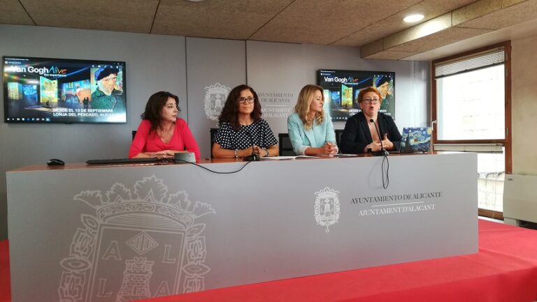 Alacant rebrà en Setembre l’exposició Van Gogh Alive – The Experience’