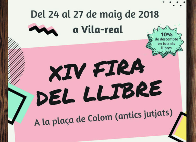 La XIV Fira del Llibre de Vila-real ofereix 10 expositors i més de 30 actes culturals