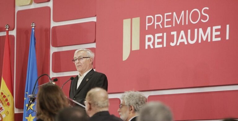 Joan Ribó destaca l’aposta de València per un desenvolupament sostenible, inclusiu i integral en els Premis Jaume I