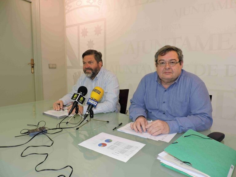 Dènia comptarà amb un pressupost de 53 milions de euros en 2018