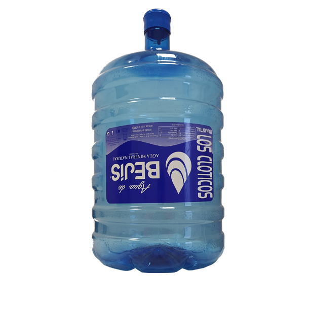 20 litros bejis garrafa