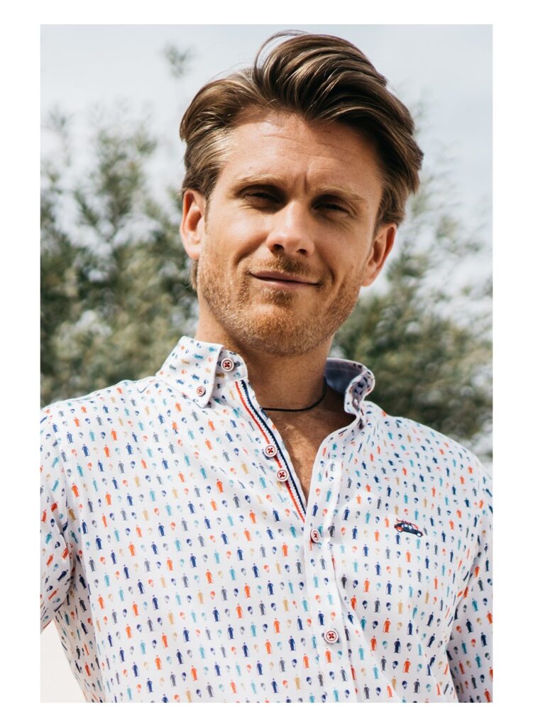 camisa hombre regular fit multicolor chaplin