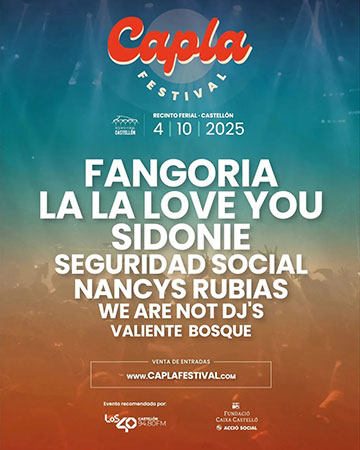 El Capla Festival 2025 llega para consolidarse como un referente musical y social en Castellón