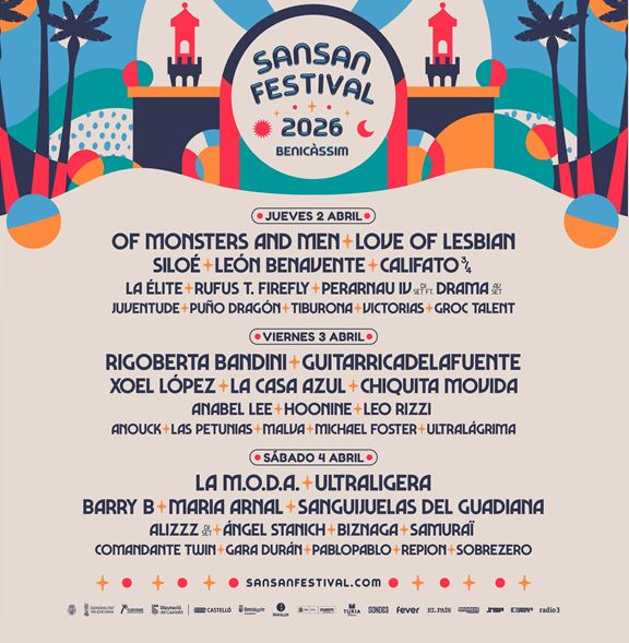 SanSan Festival anuncia su cartel por días